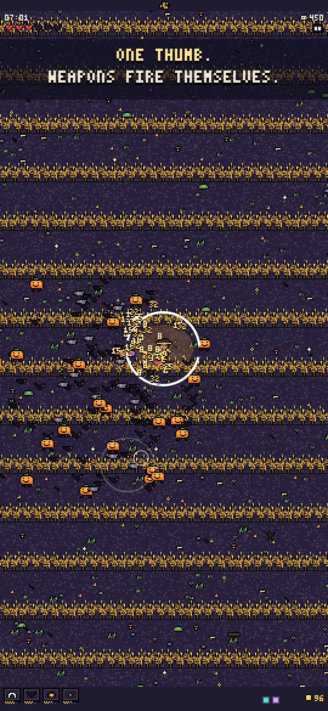 Last Harvest with a large horde of crows surrounding the scarecrow