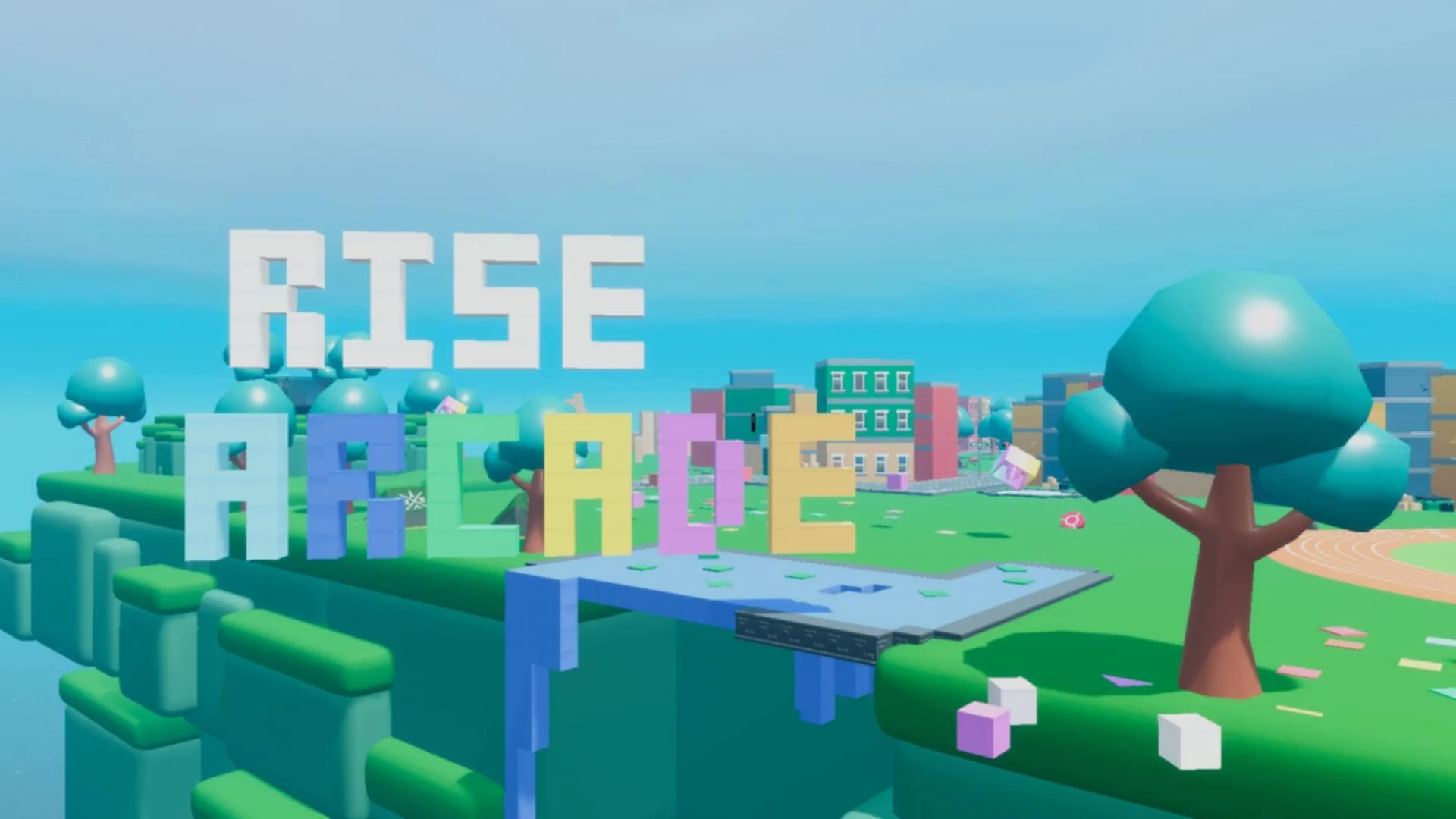 RISE Arcade island preview on Nifty Island